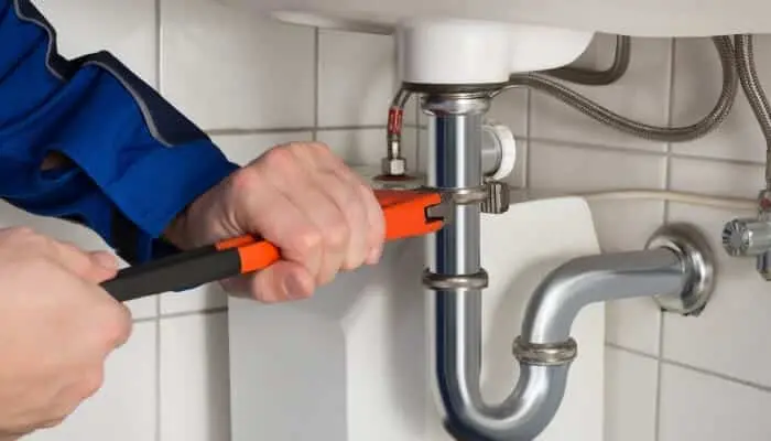 Plumbing Maintenance Under Sink